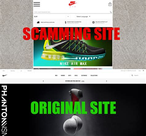 facebook Nike scam